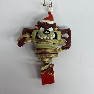 Vtg Taz Tasmanian Devil Looney Tunes Ornament Warner Bros 1996 Rare Collectors